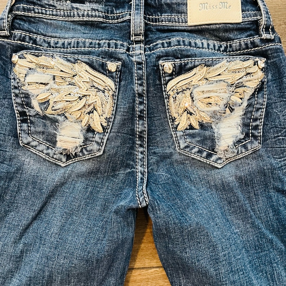 Miss Me Blue Denim Jeans